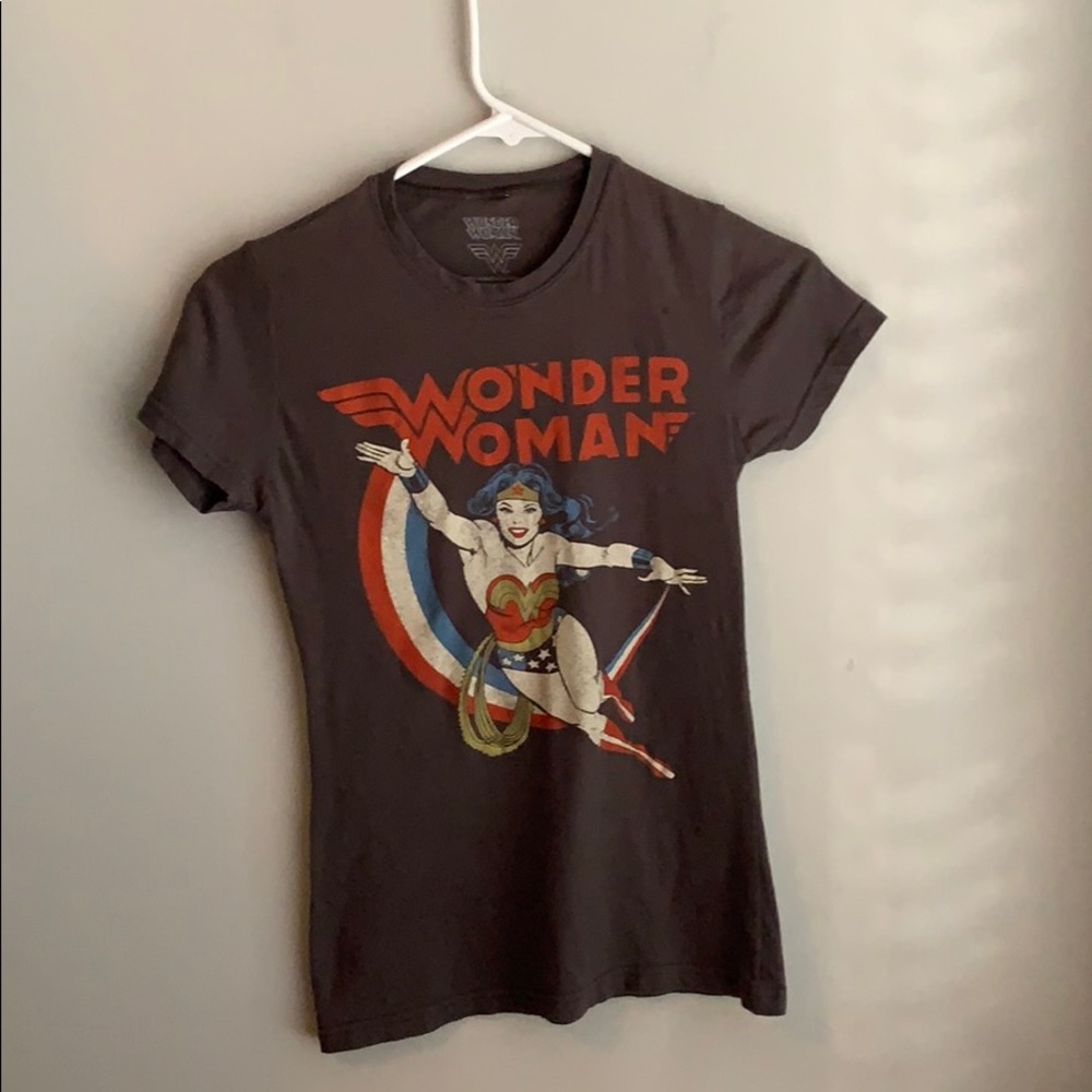 Grey Wonder Woman Shirt